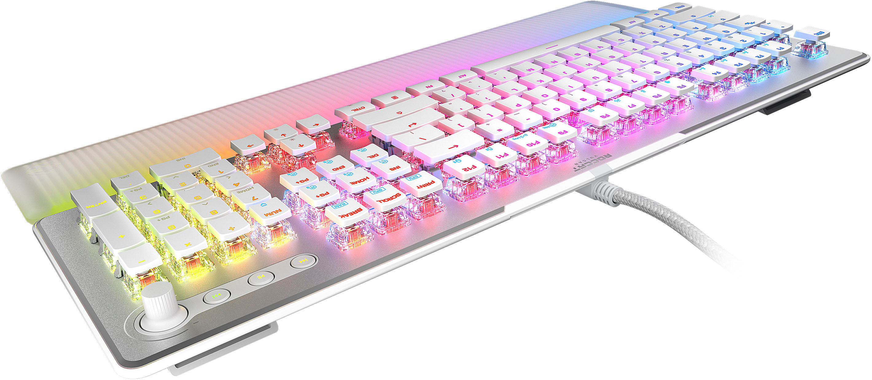Vulcan II Gaming Keyboard With Mechanical Switches