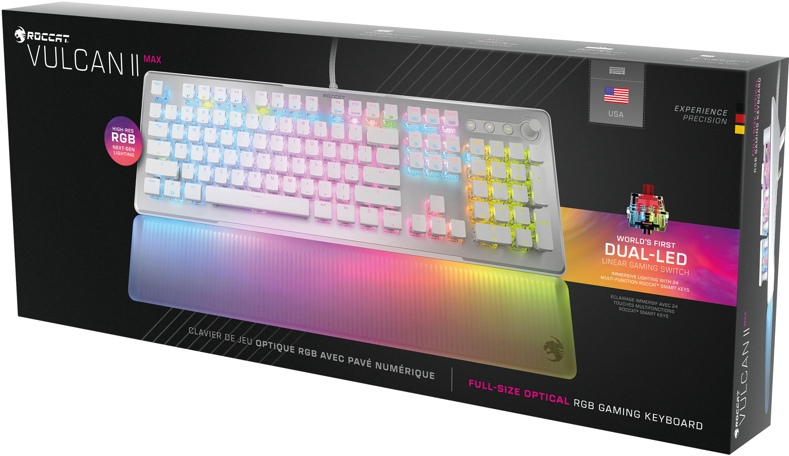 Roccat Vulcan II keyboard review: A disco ball you can type on