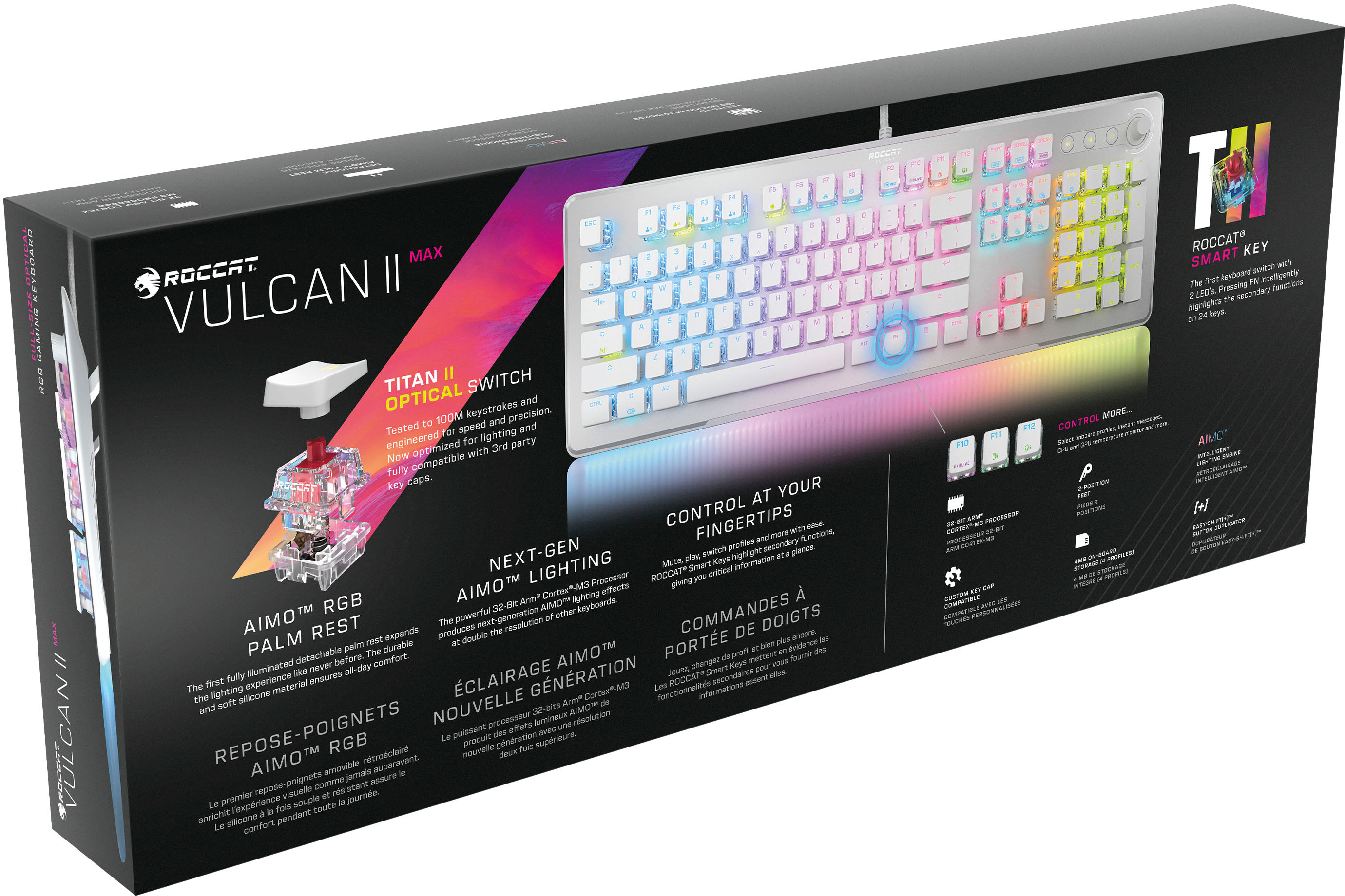 ROCCAT Announces Vulcan 2 Max Keyboard & Syn Max Air Headset; Out