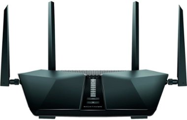 NETGEAR - Nighthawk AX5300 Dual-Band Wi-Fi 6 Router - Black - Front_Zoom