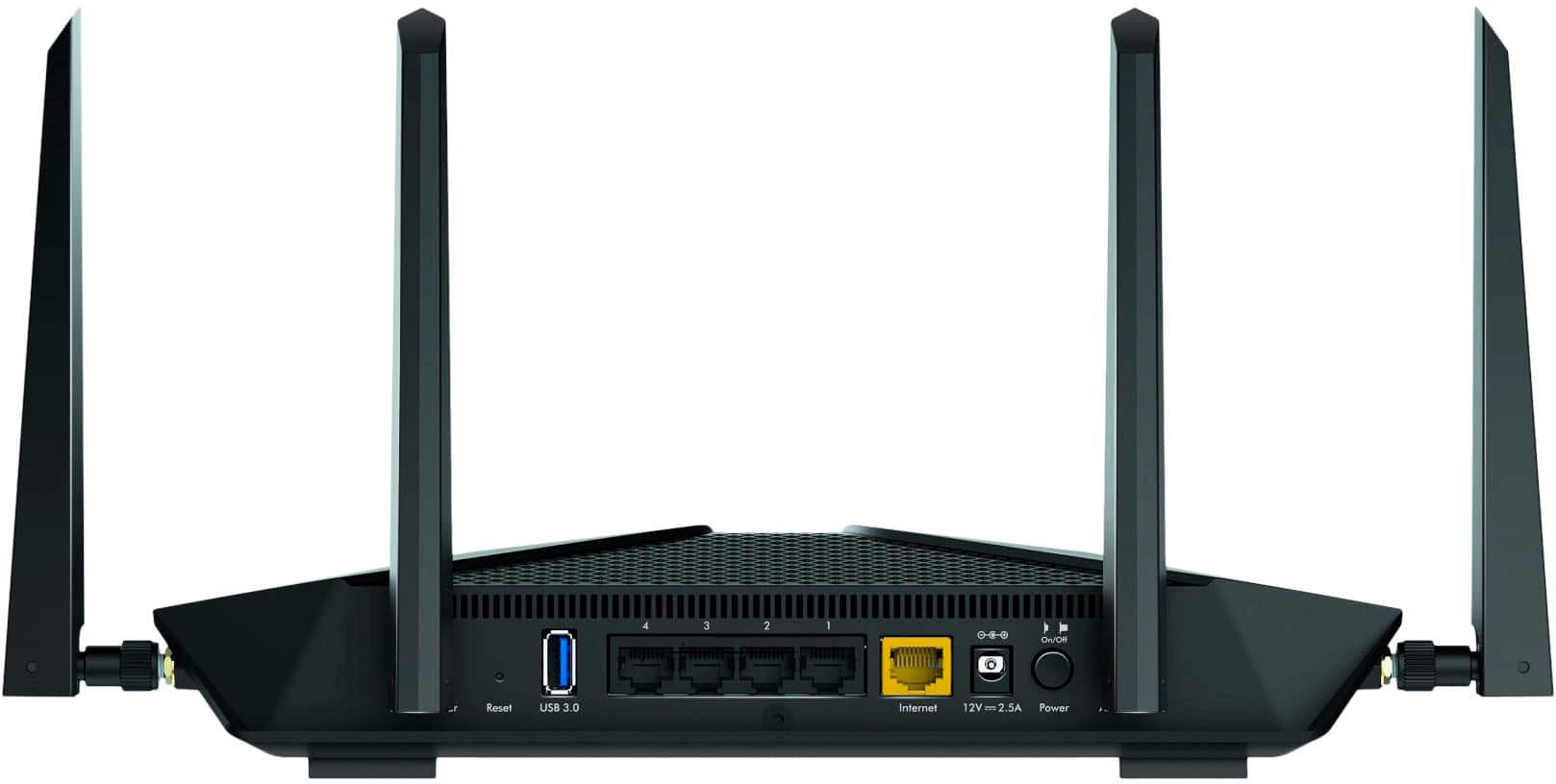 Alt View 11. NETGEAR - Nighthawk AX5300 Dual-Band Wi-Fi 6 Router - Black.