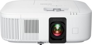 Epson - Home Cinema 2350 4K PRO-UHD Smart Streaming Projector with Android TV, 3-Chip 3LCD, HDR10, 2,800 Lumens, Bluetooth - White - Front_Zoom