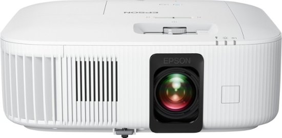 Front Zoom. Epson - Home Cinema 2350 4K PRO-UHD Smart Streaming Projector with Android TV - White.