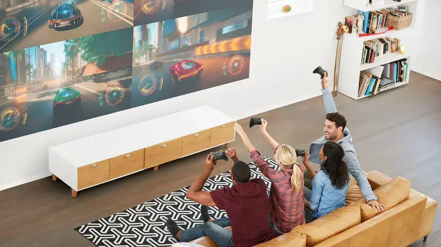 Alt View 13. Epson - Home Cinema 2350 4K PRO-UHD Smart Streaming Projector with Android TV - White.