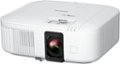 Left Zoom. Epson - Home Cinema 2350 4K PRO-UHD Smart Streaming Projector with Android TV - White.
