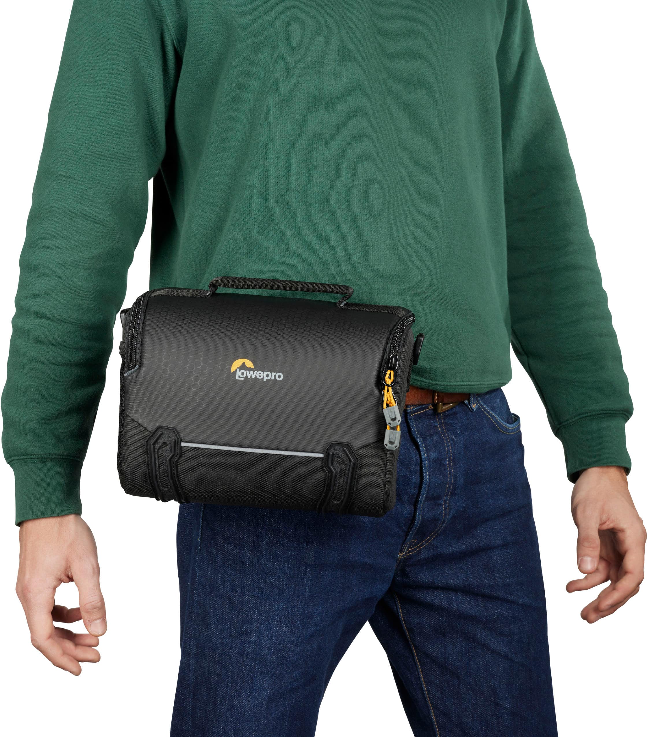 Alt View 14. Lowepro - Adventura Go SH 160 Bag - Black.