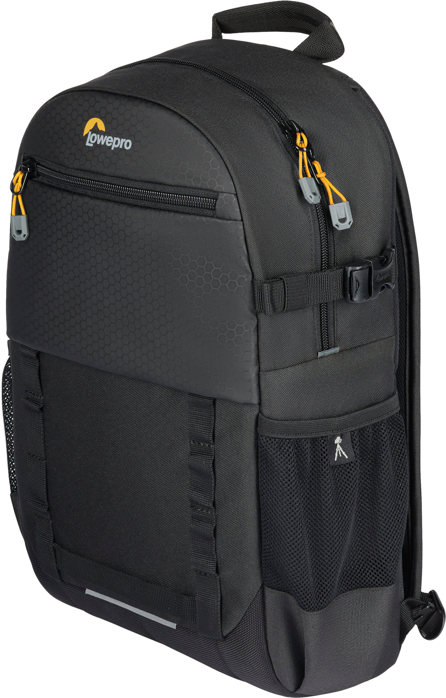 Angle View: Lowepro - Adventura Go BP 150 Backpack - Black