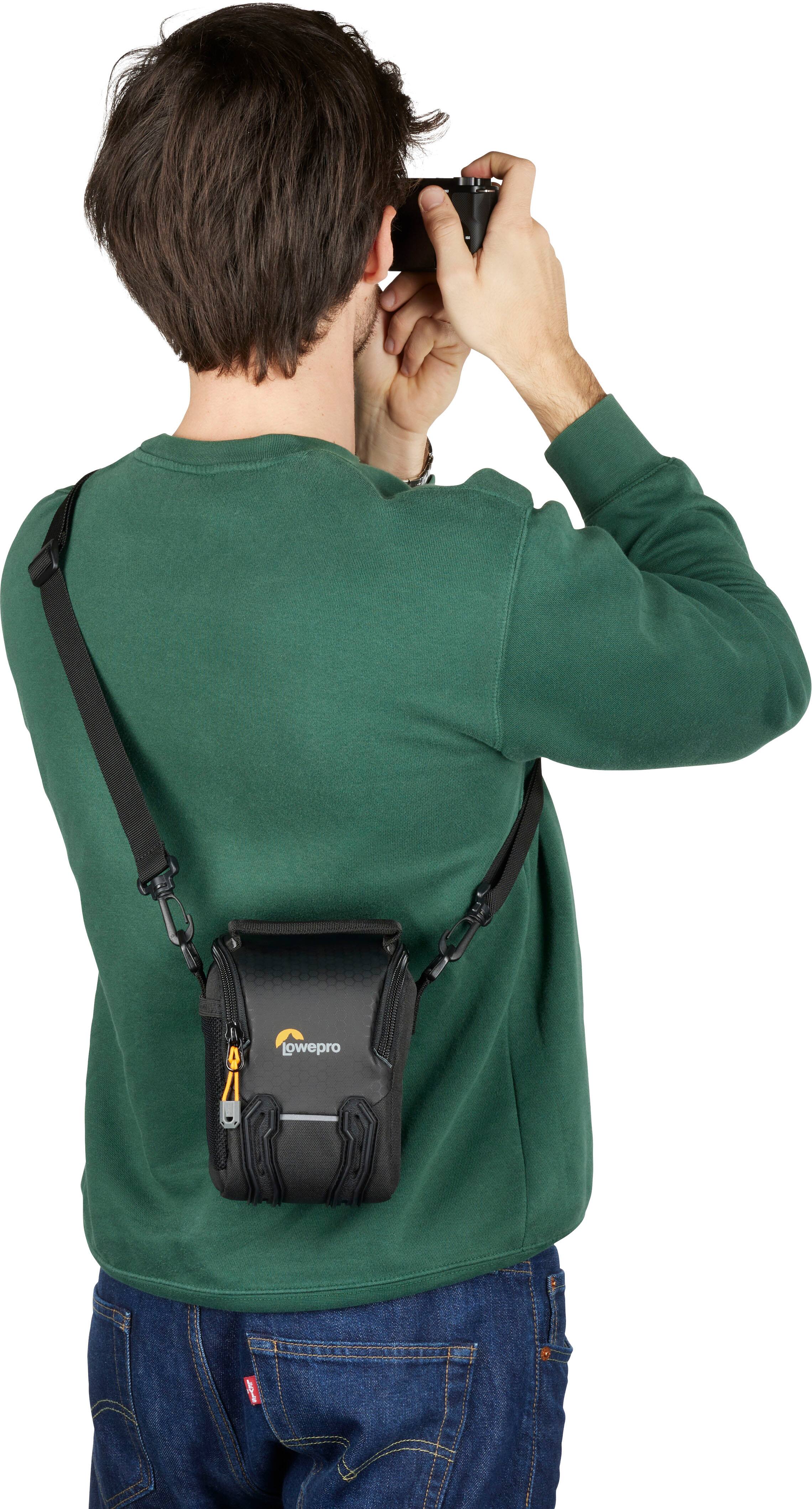 Alt View 15. Lowepro - Adventura Go SH 115 Bag - Black.