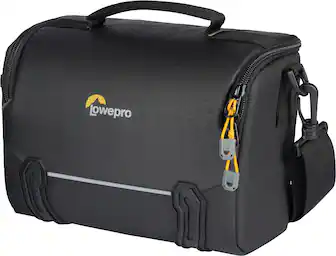 Angle. Lowepro - Adventura Go SH 140 Bag - Black.