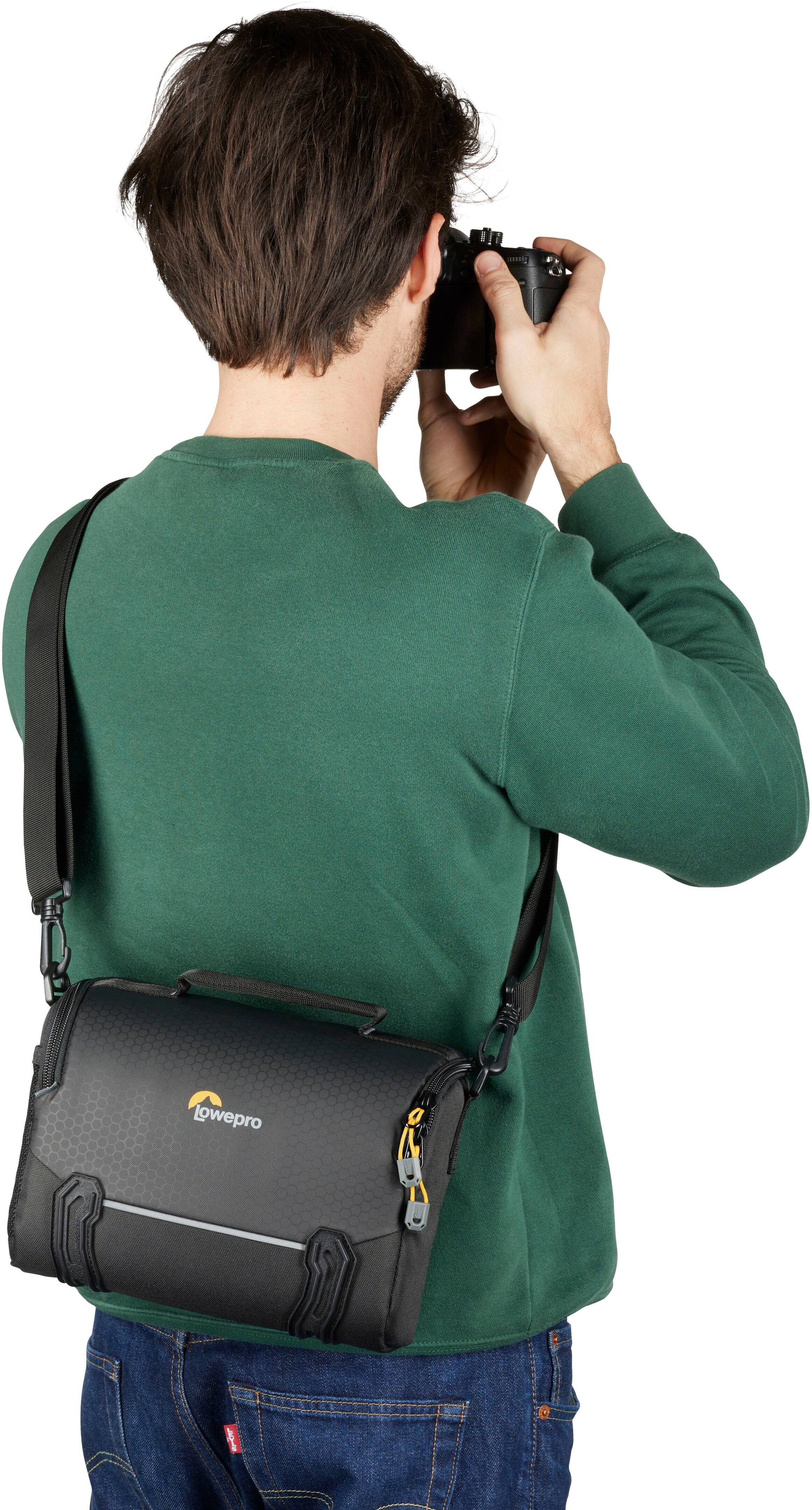 Alt View 13. Lowepro - Adventura Go SH 140 Bag - Black.