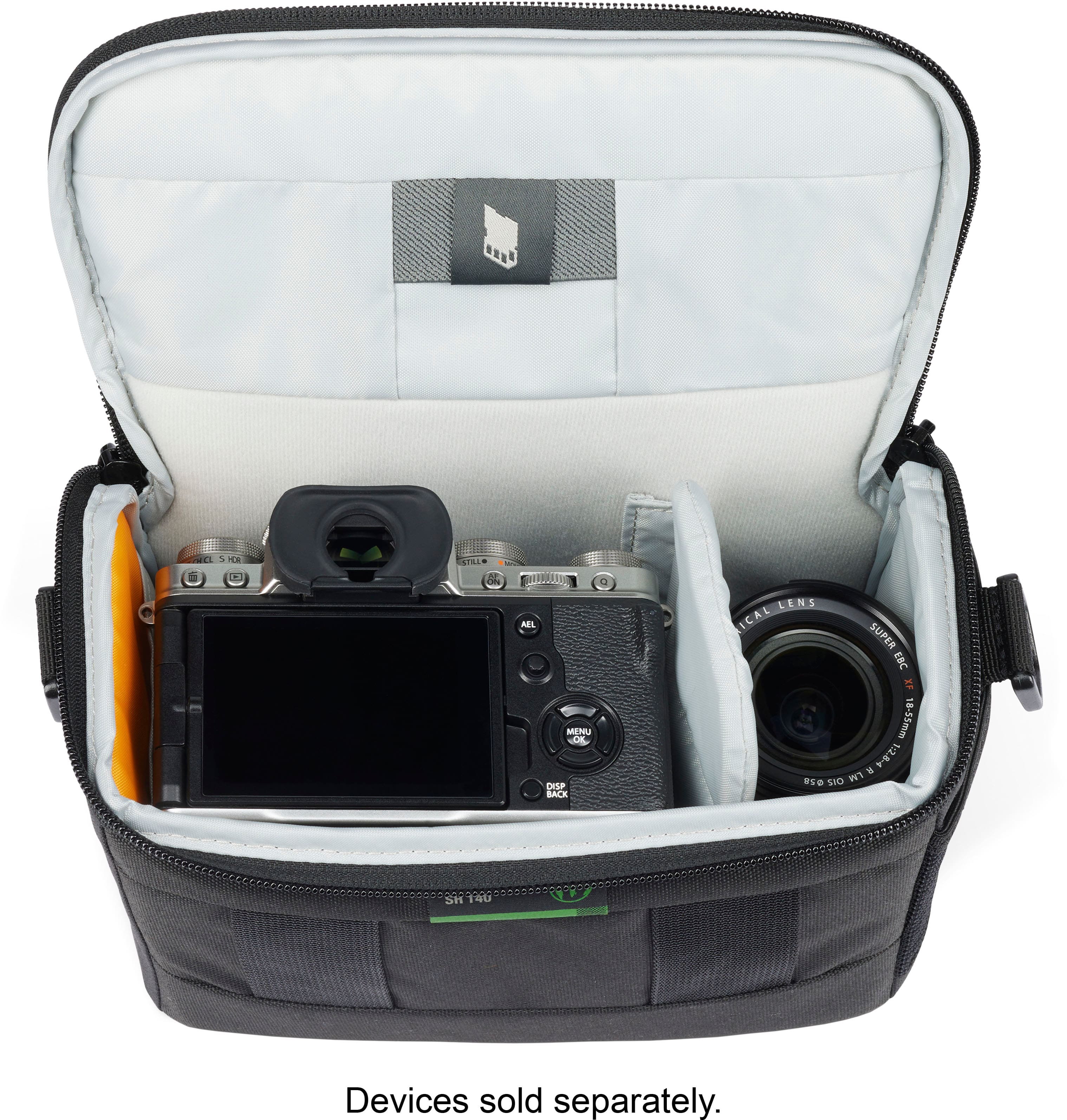 Alt View 16. Lowepro - Adventura Go SH 140 Bag - Black.
