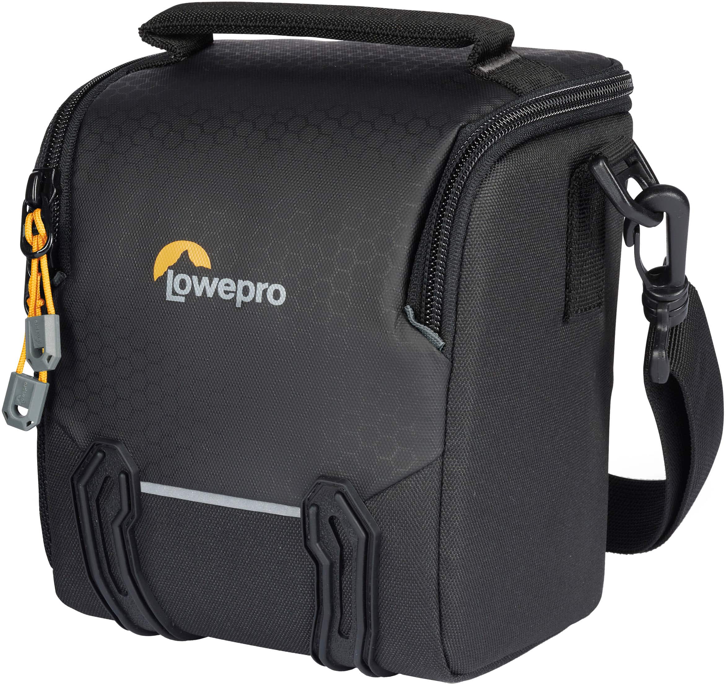 Angle. Lowepro - Adventura Go SH 120 Bag - Black.
