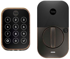 Yale - Assure Lock 2, Key-Free Touchscreen Lock with Wi-Fi - Oil Rubbed Bronze - Front_Zoom