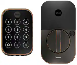Yale - Assure Lock 2 - Smart Lock Keyless Wi-Fi Deadbolt with Touchscreen Keypad Access - Oil-Rubbed Bronze