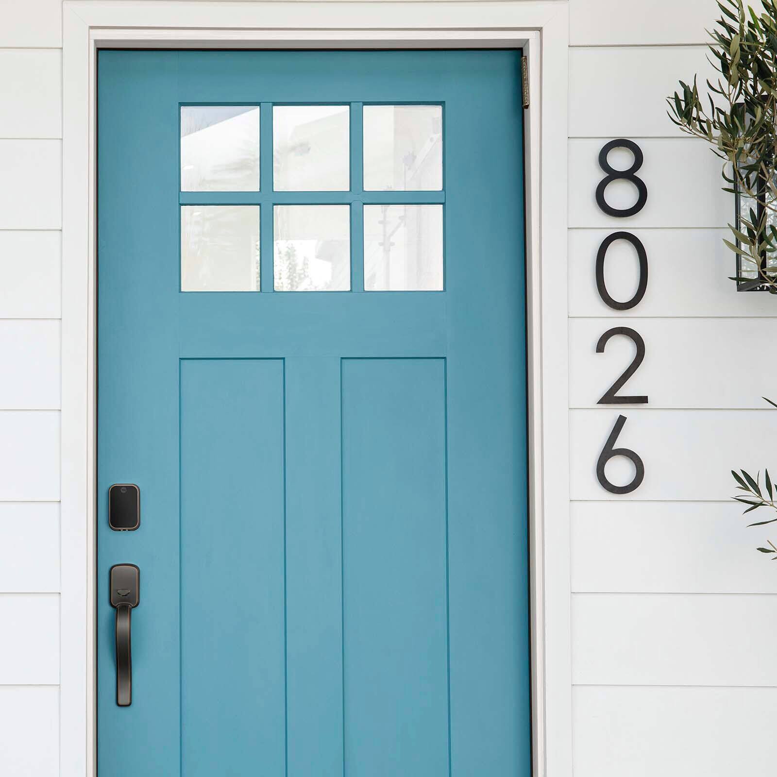 Alt View 11. Yale - Assure Lock 2 - Smart Lock Keyless Wi-Fi Deadbolt with Touchscreen Keypad Access - Oil Rubbed Bronze.