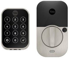 Yale - Assure Lock 2, Key-Free Touchscreen Lock with Wi-Fi - Satin Nickel - Front_Zoom