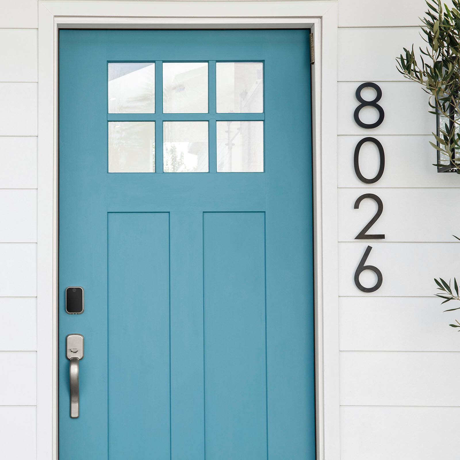 Alt View 11. Yale - Assure Lock 2 - Smart Lock Keyless Wi-Fi Deadbolt with Touchscreen Keypad Access - Satin Nickel.