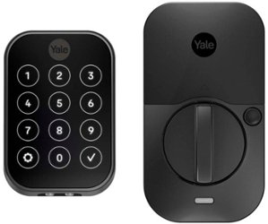 Yale - Assure Lock 2, Key-Free Touchscreen Lock with Wi-Fi - Black Suede - Front_Zoom
