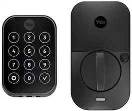 Yale - Assure Lock 2 - Smart Lock Keyless Wi-Fi Deadbolt with Touchscreen Keypad Access - Black Suede