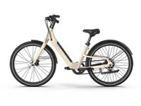 OKAI - Stride Electric Bike w/ 40 Miles Max Operating Range and 25 mph Max Speed - Desert Sand - Front_Zoom