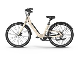 OKAI - Stride Electric Bike w/ 40 Miles Max Operating Range and 25 mph Max Speed - Desert Sand - Front_Zoom