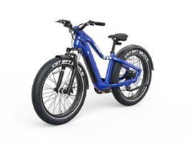 OKAI - Ranger Electric Bike w/45 Miles Max Operating Range and 20 mph Max Speed - Mariner Blue - Front_Zoom