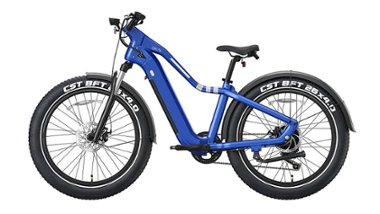 OKAI - Ranger Electric Bike w/45 Miles Max Operating Range and 28 mph Max Speed - Mariner Blue - Front_Zoom