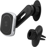 Scosche - MagicMount Pro² Dash/Vent Mount for most Cell Phones - Black - Front_Zoom