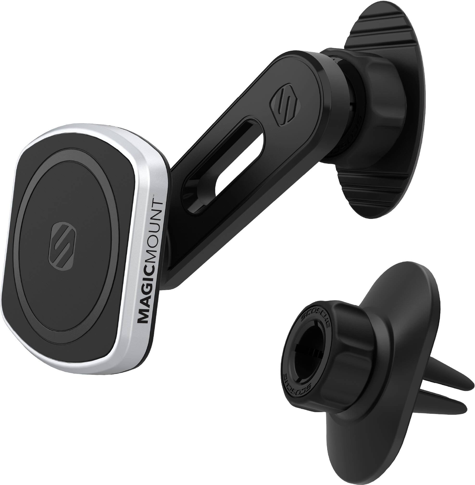 Front. Scosche - MagicMount Pro² Dash/Vent Mount for most Cell Phones - Black.