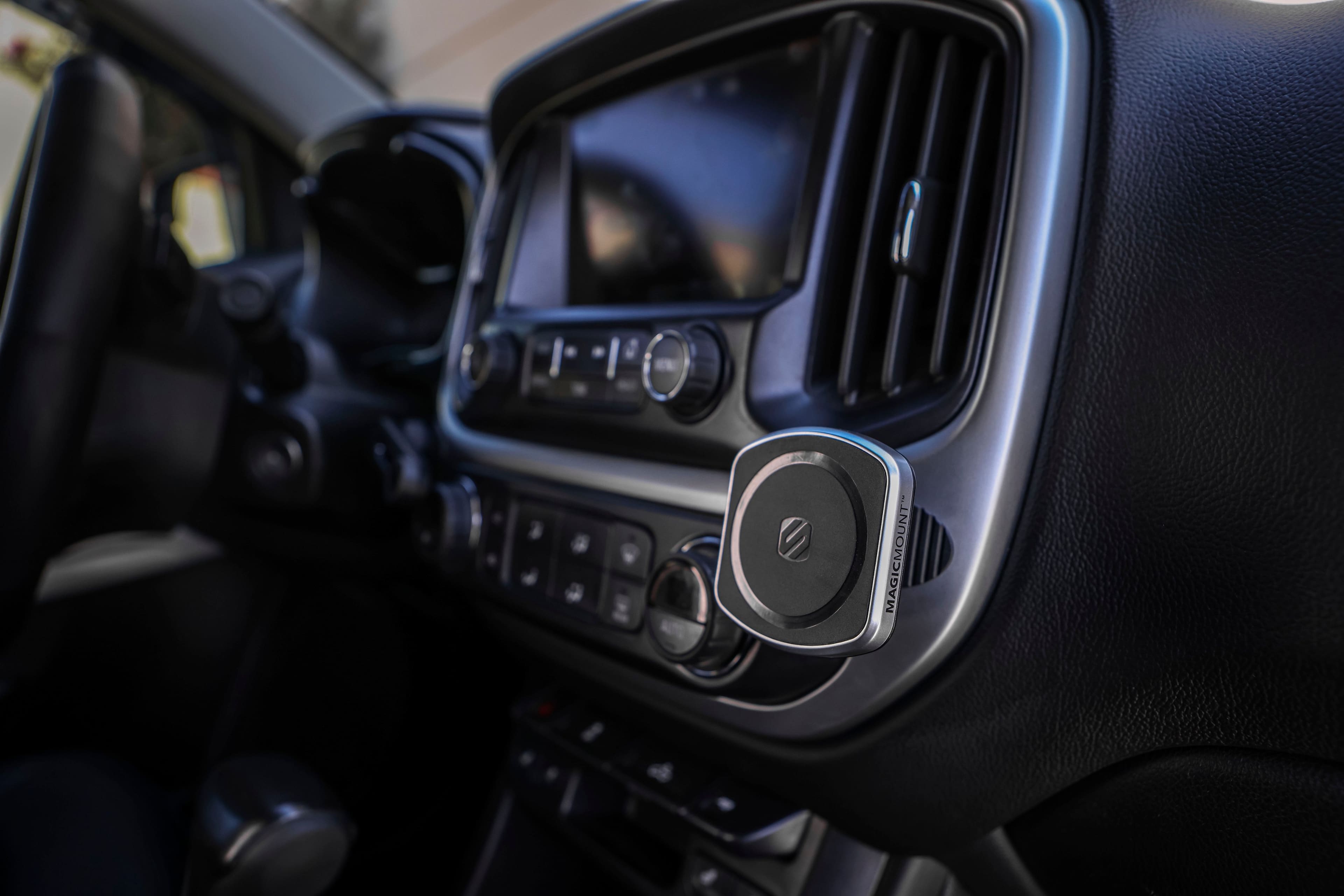 Alt View 12. Scosche - MagicMount Pro² Dash/Vent Mount for most Cell Phones - Black.