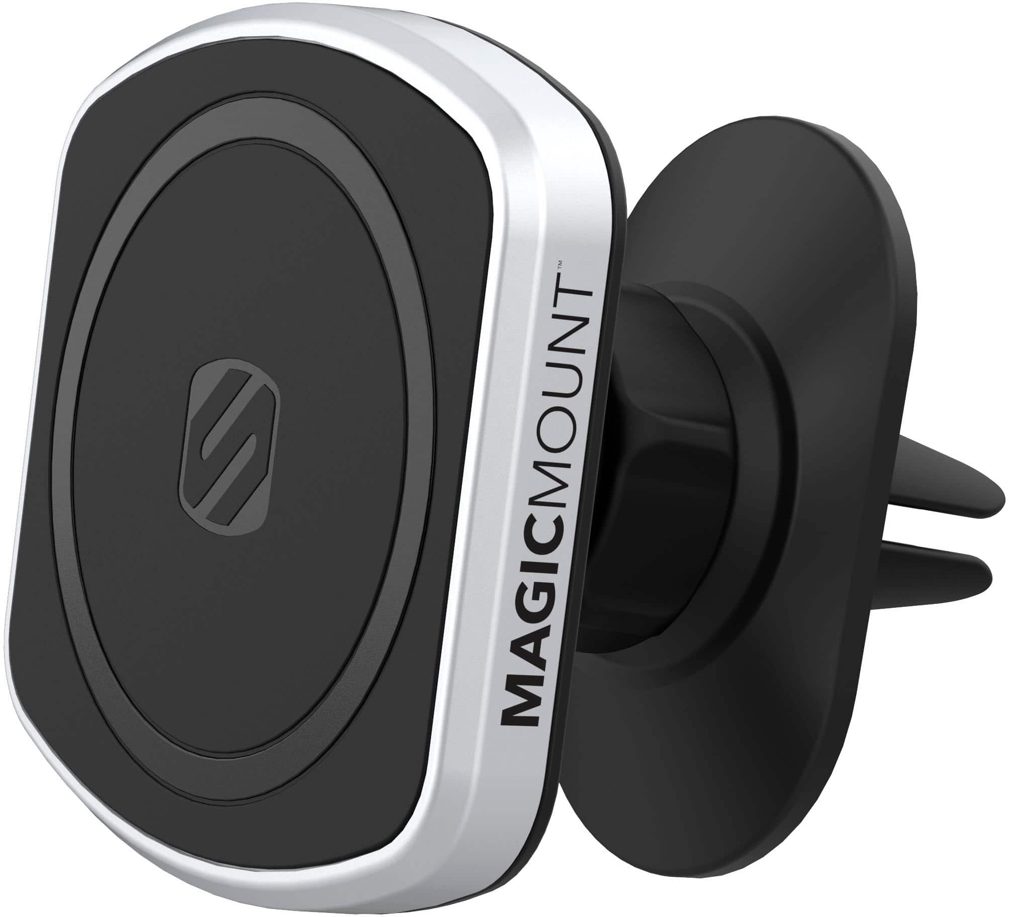 Left. Scosche - MagicMount Pro² Dash/Vent Mount for most Cell Phones - Black.