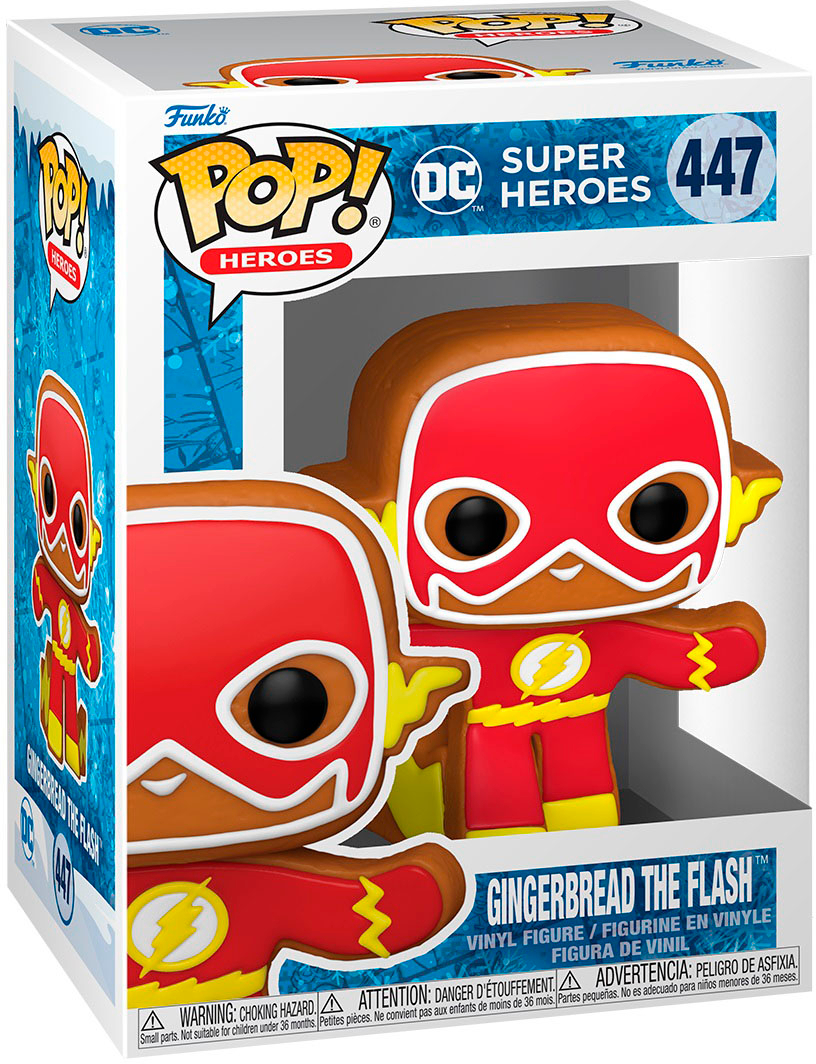 Best Buy: Funko POP Heroes: DC Comics Holiday- Gingerbread Flash 64323