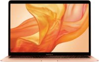 Apple - Geek Squad Certified Refurbished MacBook Air - 13.3" Retina Display - Intel Core i5 - 8GB Memory - 256GB Flash Storage - Gold - Front_Zoom