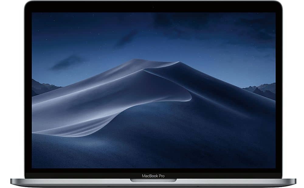 Apple - Geek Squad Certified Refurbished MacBook Pro-15" with Touch Bar-Intel Core i7-16GB Memory-AMD Radeon Pro 560X 1TB SSD - Space Gray - Front_Zoom