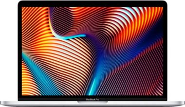 Apple - Geek Squad Certified Refurbished MacBook Pro - 13" Display with Touch Bar - Intel Core i5 - 8GB Memory - 256GB SSD - Silver - Front_Zoom