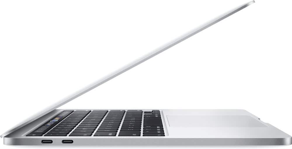 Alt View 11. Apple - Geek Squad Certified Refurbished MacBook Pro - 13" Display with Touch Bar - Intel Core i5 - 8GB Memory - 512GB SSD - Silver.