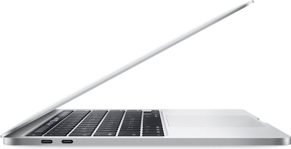 Alt View 11. Apple - Geek Squad Certified Refurbished MacBook Pro - 13" Display with Touch Bar - Intel Core i5 - 8GB Memory - 512GB SSD - Silver.