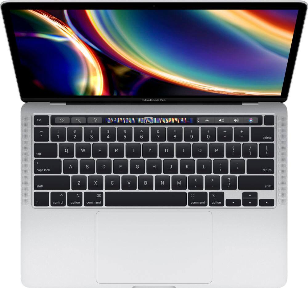 Alt View 12. Apple - Geek Squad Certified Refurbished MacBook Pro - 13" Display with Touch Bar - Intel Core i5 - 8GB Memory - 512GB SSD - Silver.