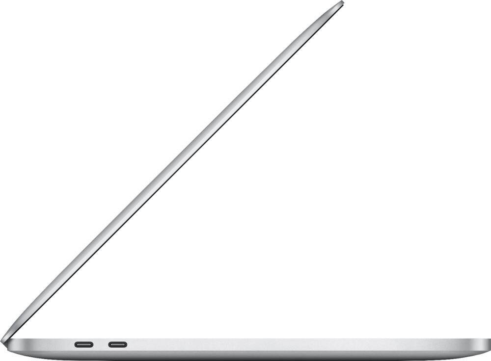 Alt View 13. Apple - Geek Squad Certified Refurbished MacBook Pro 13.3" Laptop - Apple M1 chip - 8GB Memory - 512GB SSD - Silver.