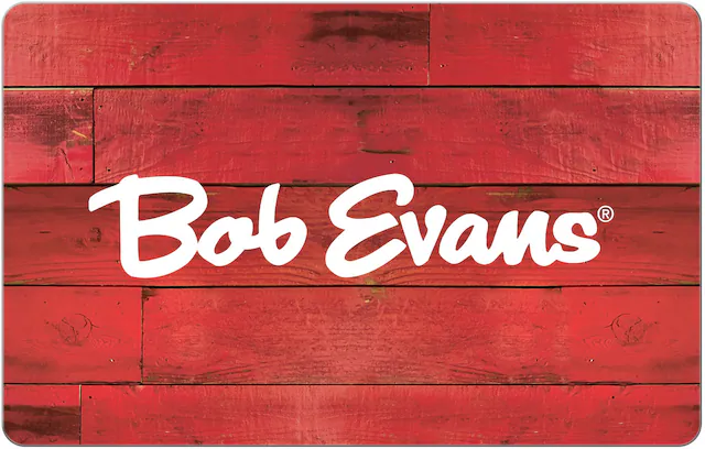 Front. Bob Evans - $15 Gift Card.