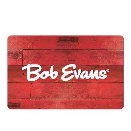Front. Bob Evans - $25 Gift Card.