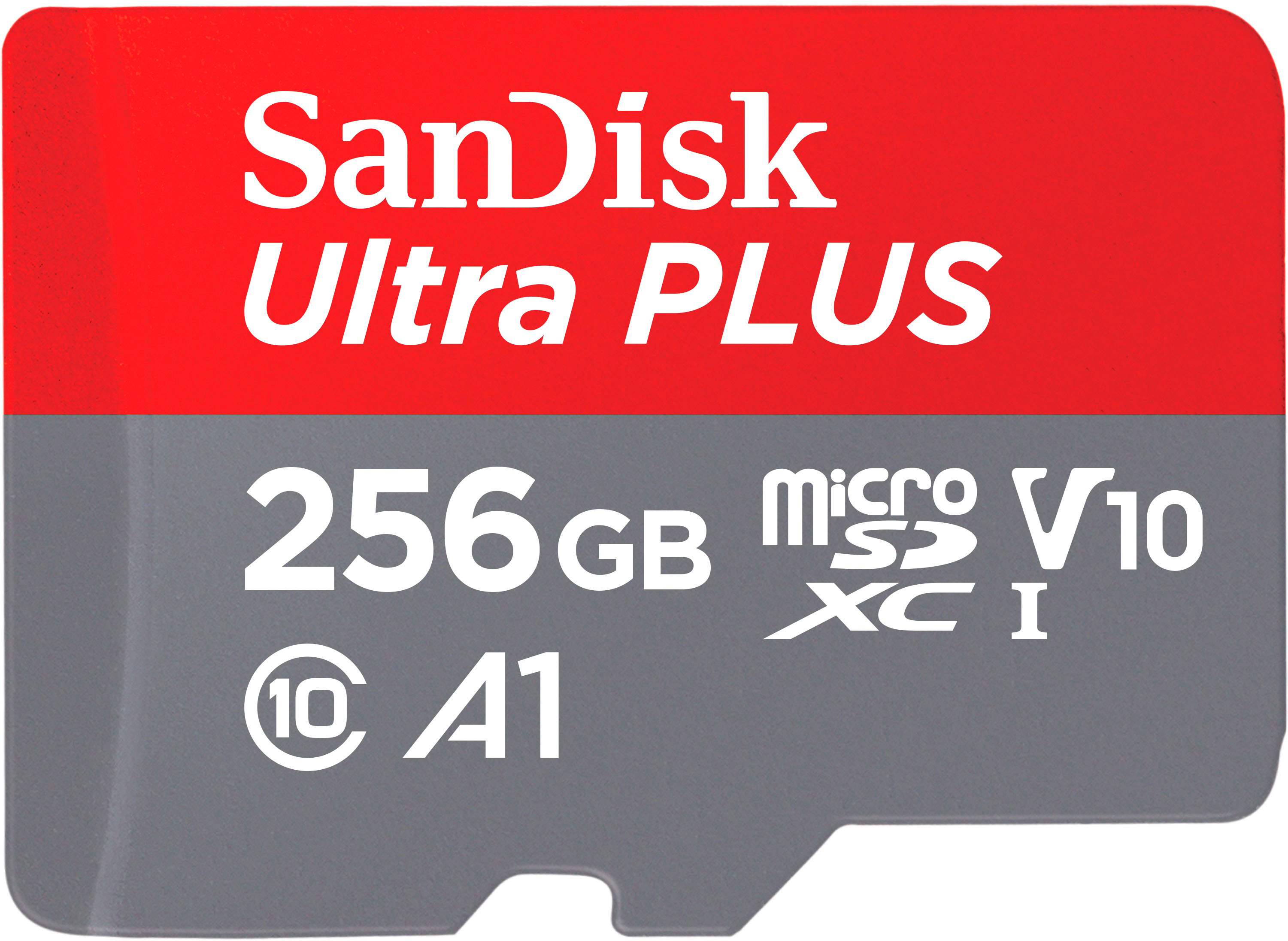 SanDisk Ultra PLUS 256GB microSDXC UHS-I Memory Card SDSQUBL-256G-AN6IA -  Best Buy