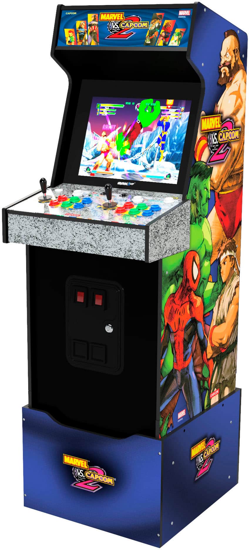 

Arcade1Up - Marvel Vs Capcom 2 Arcade with Lit Marquee