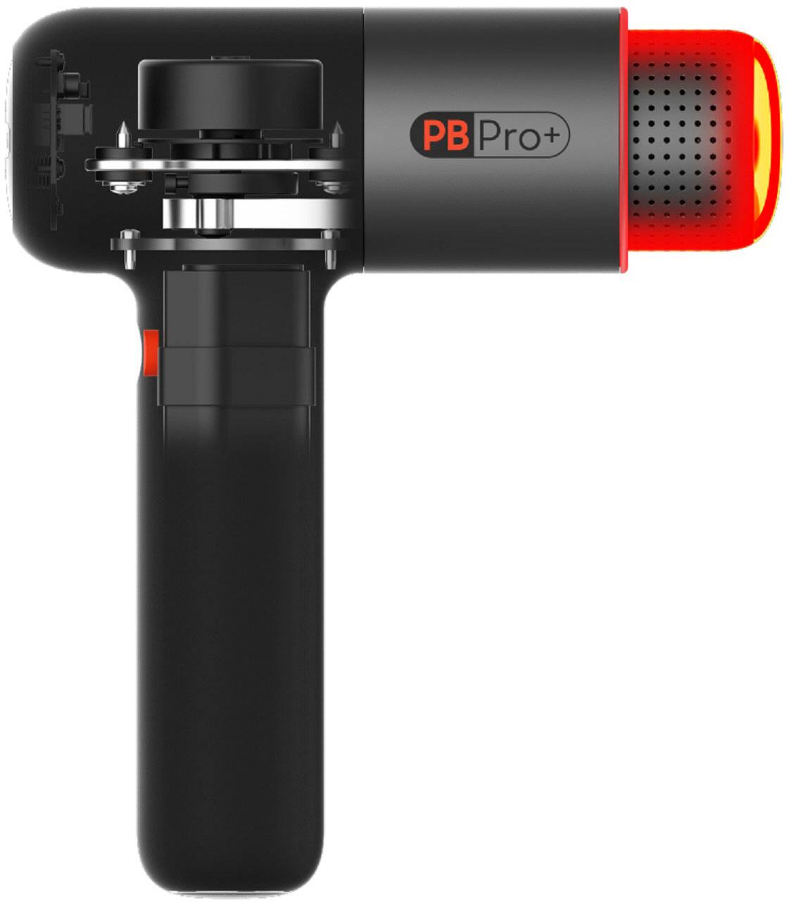 Alt View 18. Sharper Image - Powerboost Pro+ Hot and Cold Percussion Massager - Black.