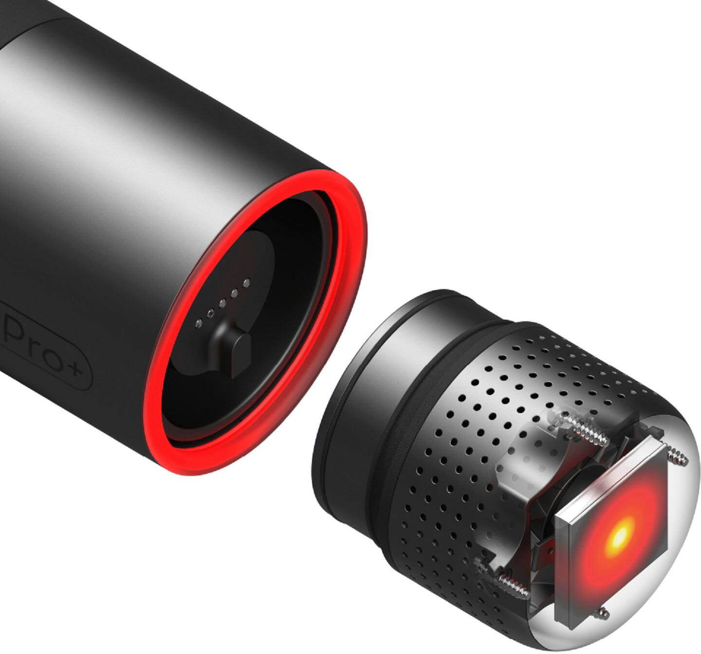 Alt View 19. Sharper Image - Powerboost Pro+ Hot and Cold Percussion Massager - Black.