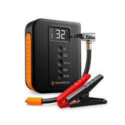 ToughTested - Phoenix Jump Starter With Powerbank, Tire Inflator and Emergency Roadside Light - Black - Front_Zoom