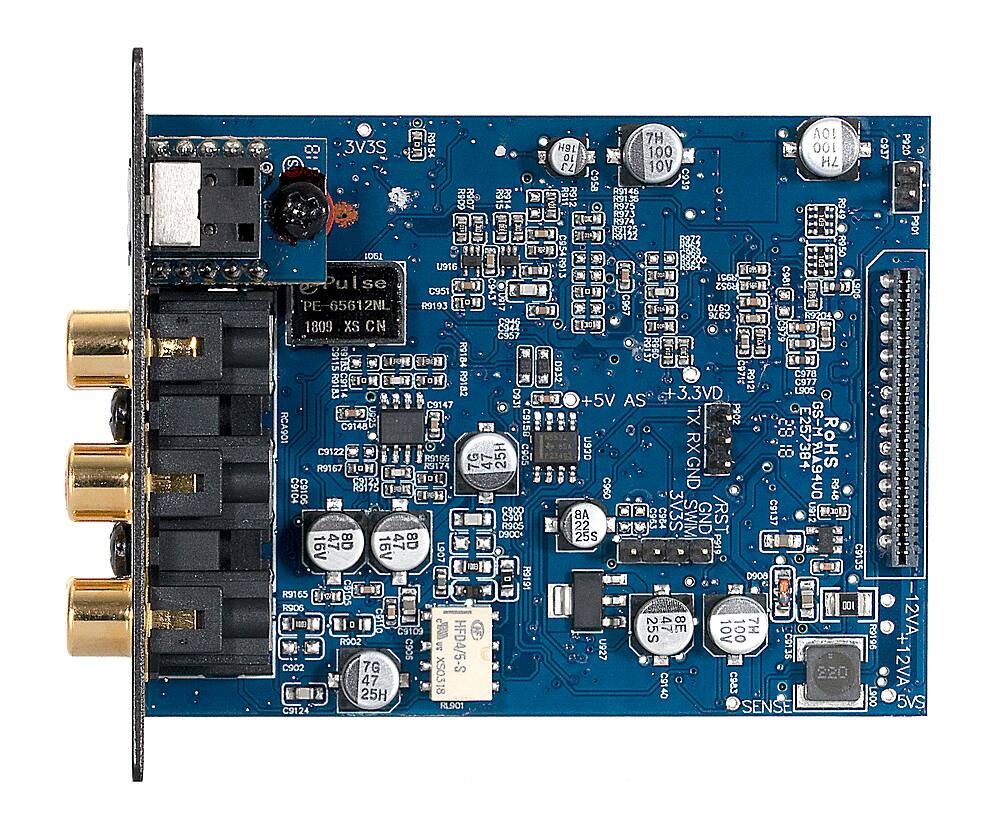 Alt View 2. Sonance - HYBRID INPUT MODULE - Digital/Analog Card for DSP Amplifiers (Each) - Black.
