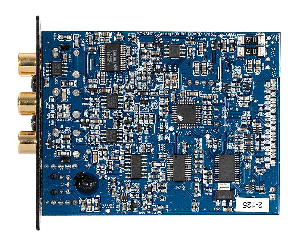 Alt View 1. Sonance - HYBRID INPUT MODULE - Digital/Analog Card for DSP Amplifiers (Each) - Black.