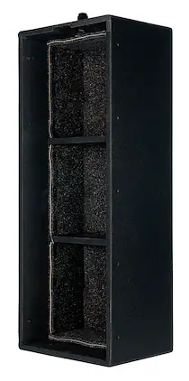 Sonance - LARGE IS NARROW ENCLOSURE - Invisible Series Large Narrow Enclosure for IS10 Speaker (Each) - Black