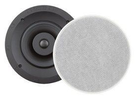 Sonance - VP60R SINGLE SPEAKER - Visual Performance 6-1/2" 2-Way In-Ceiling Speaker (Each) - Paintable White - Front_Zoom